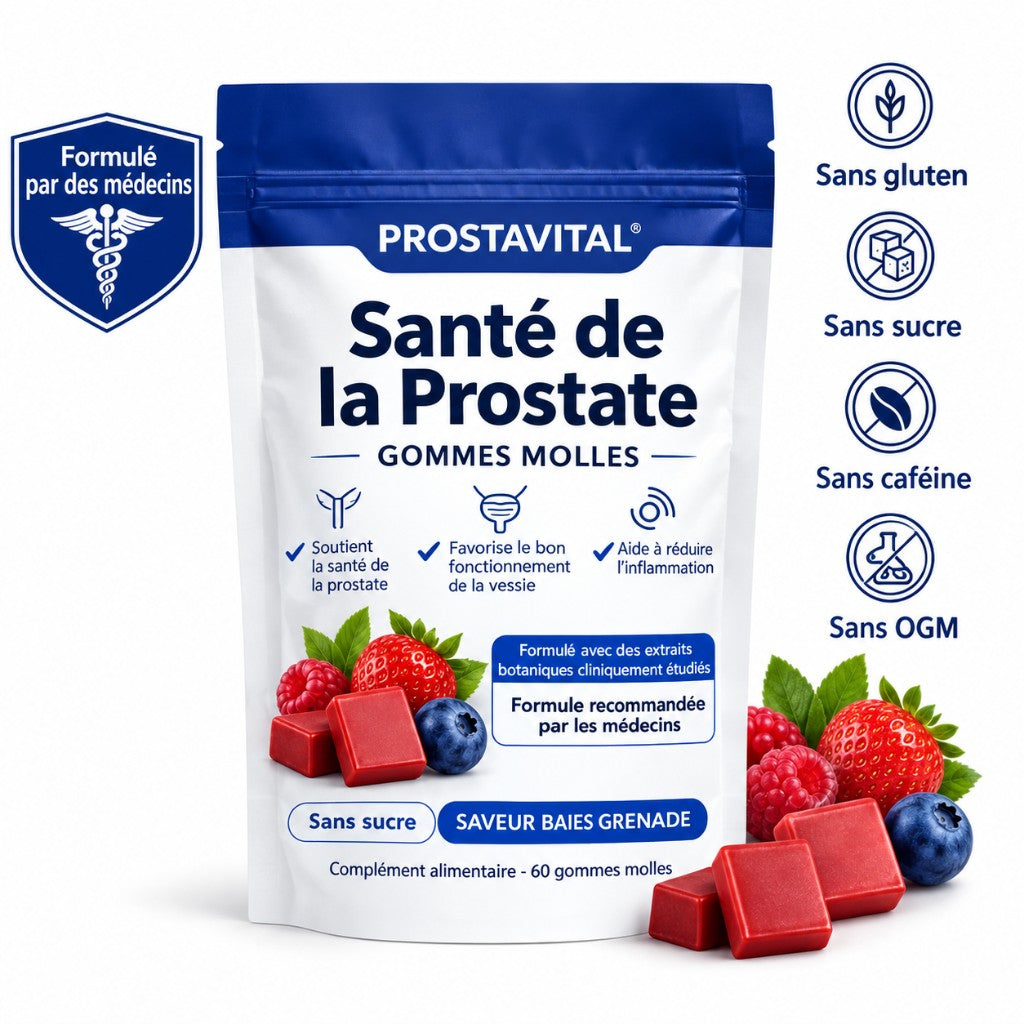 ProstaVital — friandises santé prostate, packshot