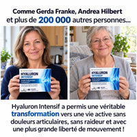 Hyaluron Intensif — témoignages clientes et transformation articulaire