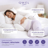 Oreiller de grossesse QWEL