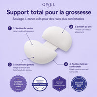 Oreiller de grossesse QWEL