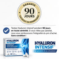 Garantie 90 jours satisfait ou remboursé — Hyaluron Intensif