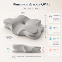 Oreiller Cervical Orthopédique QWEL™