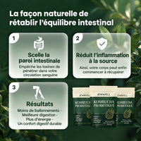 Légèra™ — Gommes probiotiques au kombucha pour le soutien digestif