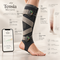 Tensia Mesure — Jambière de compression mesurée