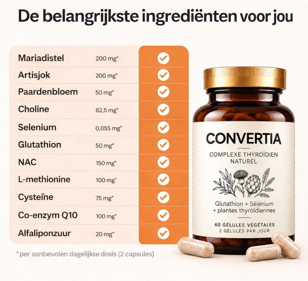 Ingrediënten van Convertia